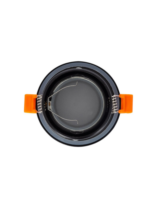 Collerette Downlight Ronde IP65 pour Ampoule LED GU10 Coupe Ø75 mm