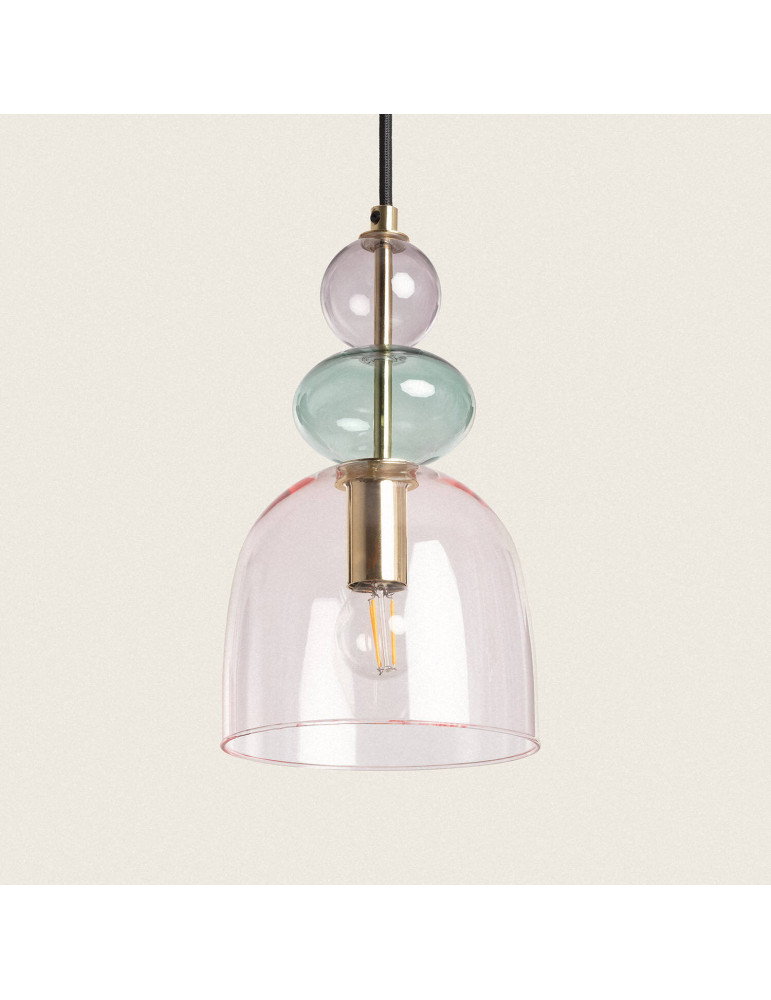 Suspension Métal et Verre Baudelaire