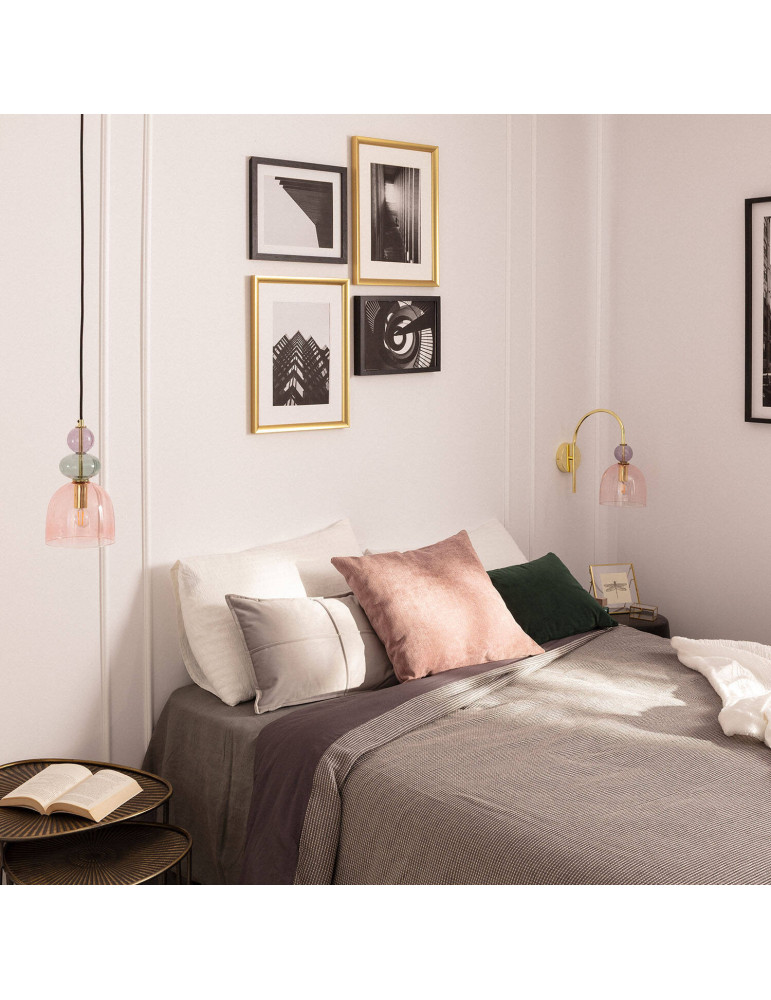 Suspension Métal et Verre Baudelaire