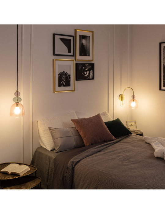 Suspension Métal et Verre Baudelaire