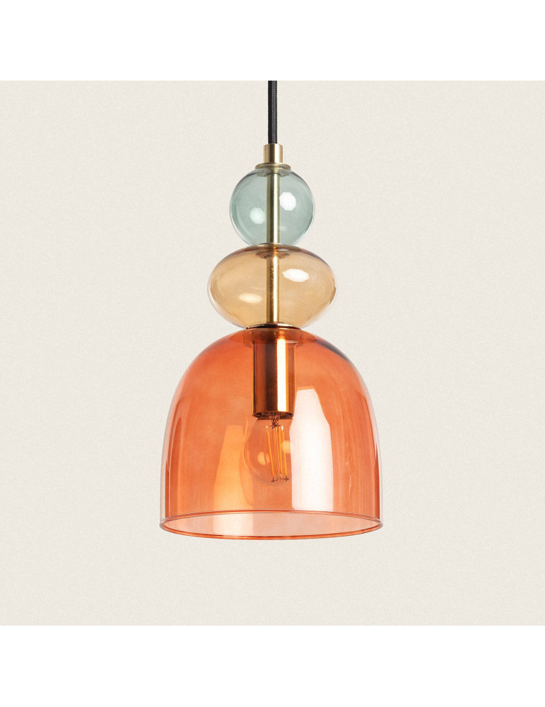 Suspension Métal et Verre Baudelaire