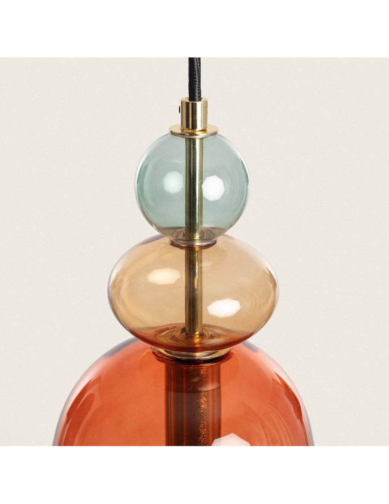 Suspension Métal et Verre Baudelaire