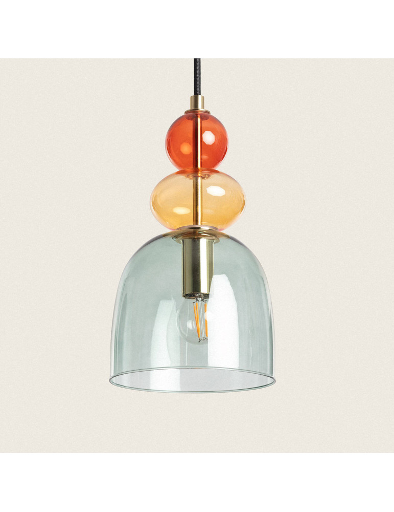 Suspension Métal et Verre Baudelaire