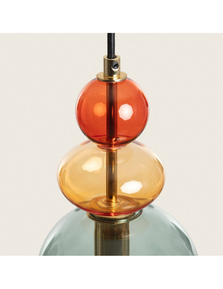 Suspension Métal et Verre Baudelaire