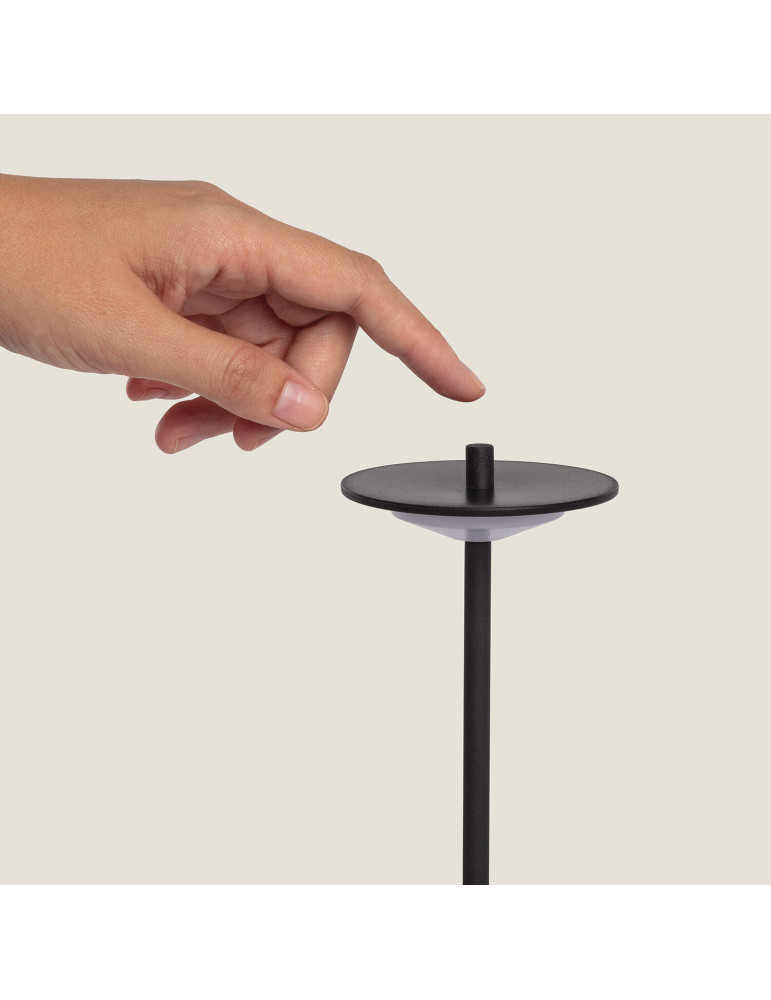 Lampe à Poser LED Portable Extérieure Métal avec Batterie Rechargeable Estepona