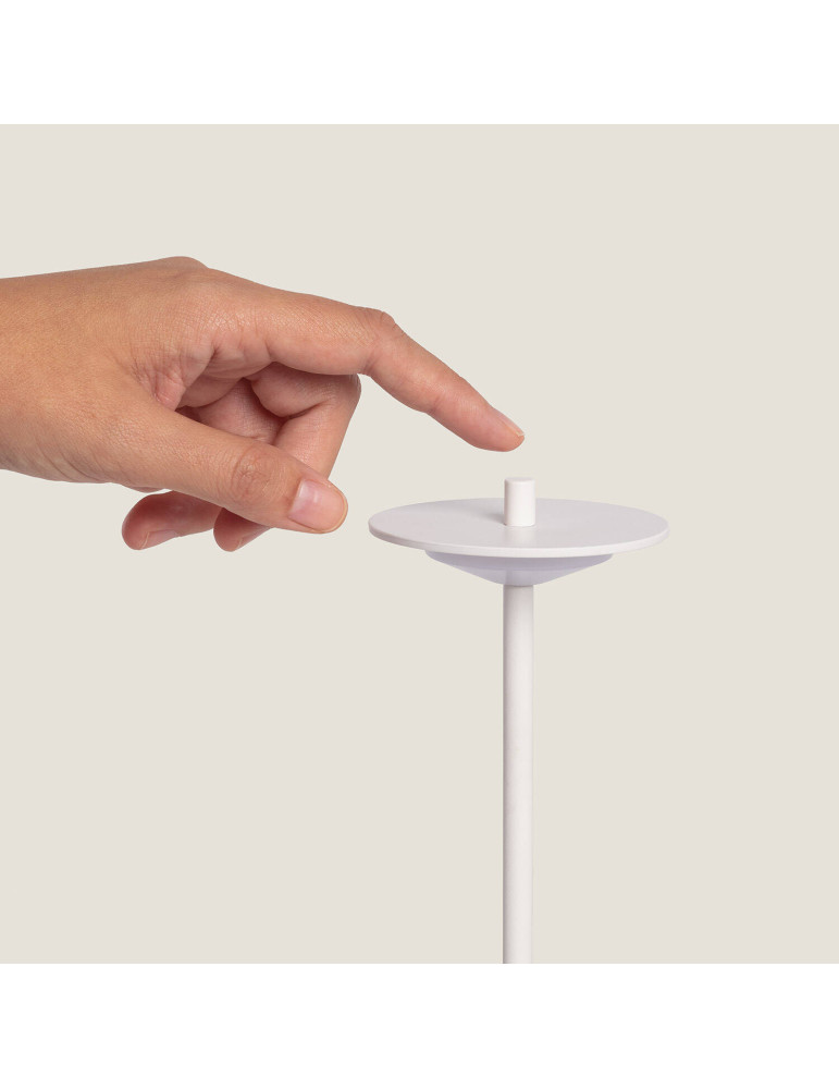 Lampe à Poser LED Portable Extérieure Métal avec Batterie Rechargeable Estepona