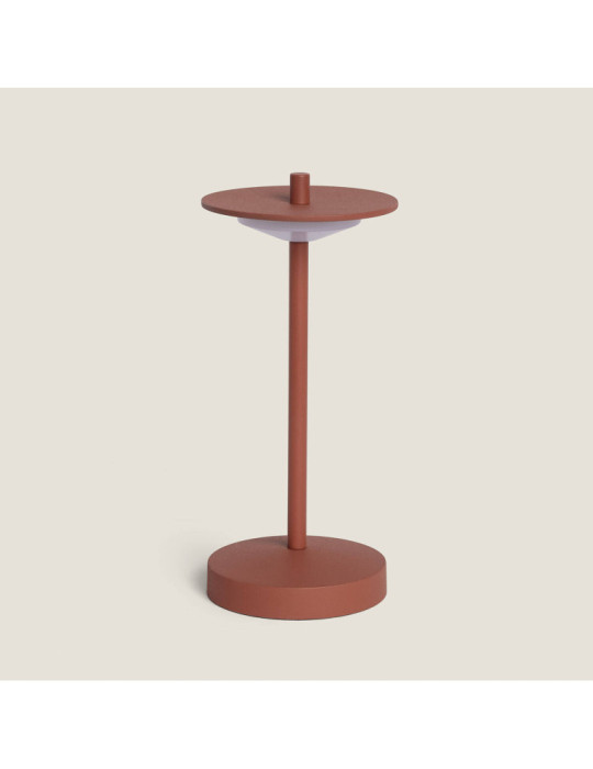 Lampe à Poser LED Portable Extérieure Métal avec Batterie Rechargeable Estepona Lampe à Poser LED Portable Extérieure Métal avec Batterie Rechargeable Estepona