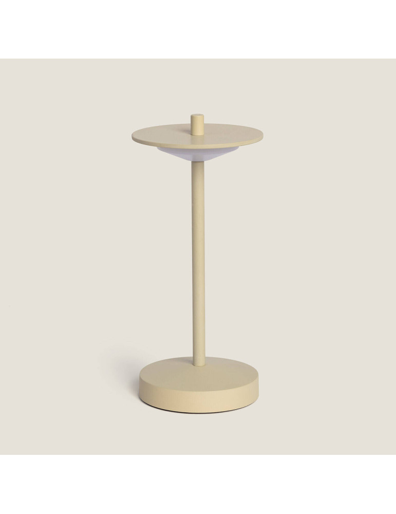 Lampe à Poser LED Portable Extérieure Métal avec Batterie Rechargeable Estepona Lampe à Poser LED Portable Extérieure Métal avec Batterie Rechargeable Estepona