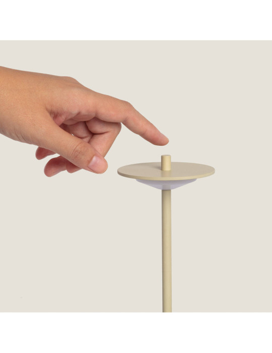 Lampe à Poser LED Portable Extérieure Métal avec Batterie Rechargeable Estepona