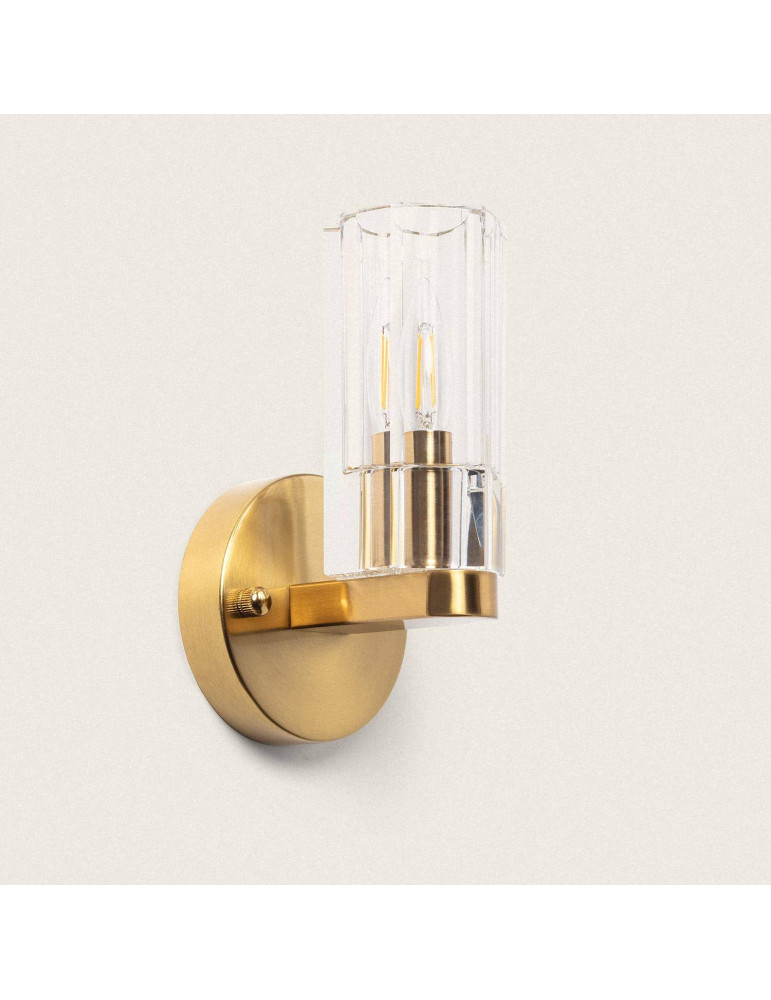 Applique Murale Métal et Verre Miranda