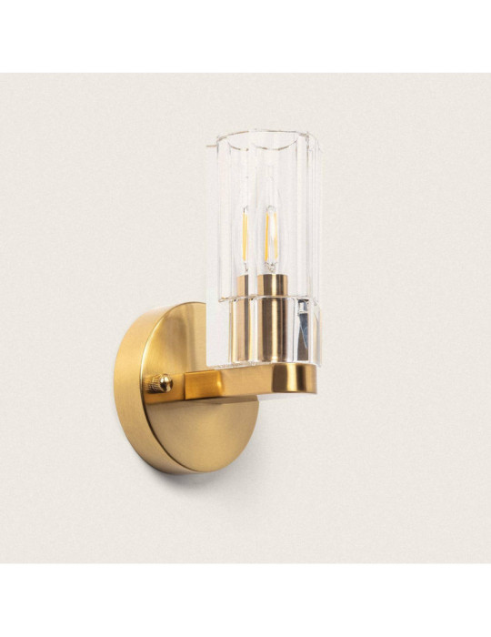 Applique Murale Métal et Verre Miranda