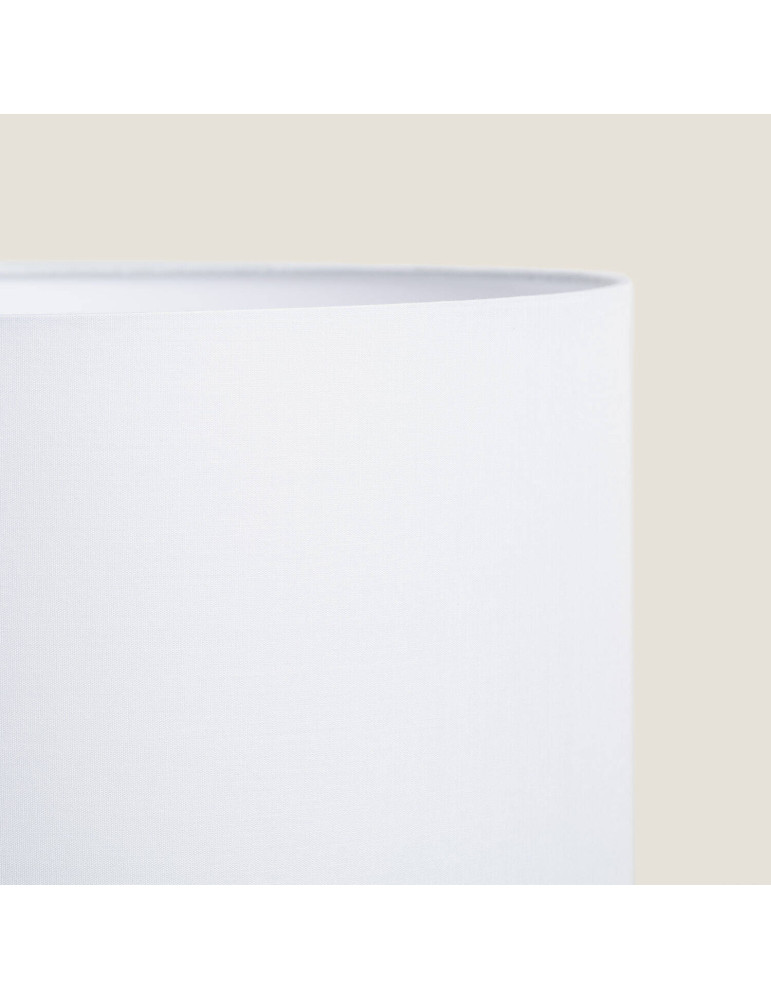 Lampe à Poser Résine et Lin Agate