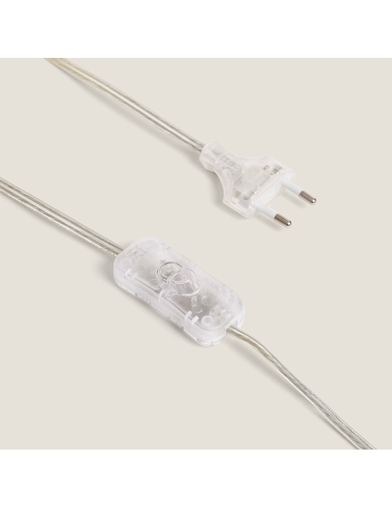 Lampe à Poser Résine et Lin Agate