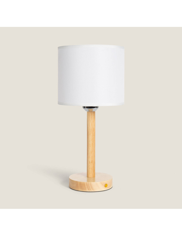 Lampe à Poser LED Bois 1W Portable avec Batterie USB Rechargeable Folgosa Lampe à Poser LED Bois 1W Portable avec Batterie USB Rechargeable Folgosa