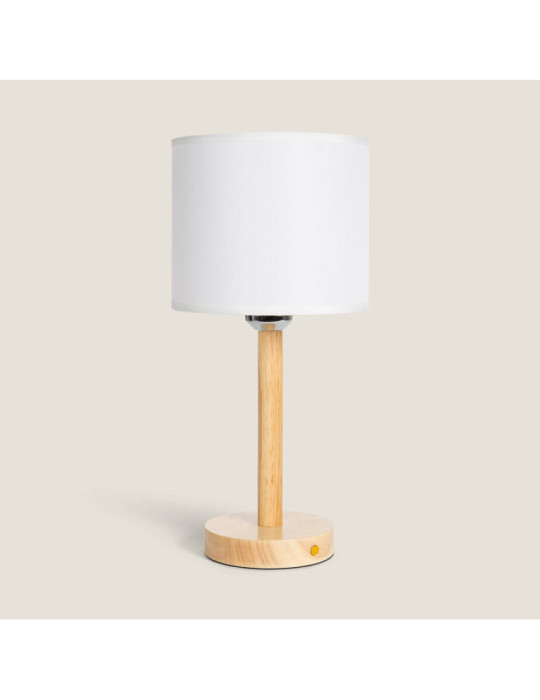 Lampe à Poser LED Bois 1W Portable avec Batterie USB Rechargeable Folgosa Lampe à Poser LED Bois 1W Portable avec Batterie USB Rechargeable Folgosa