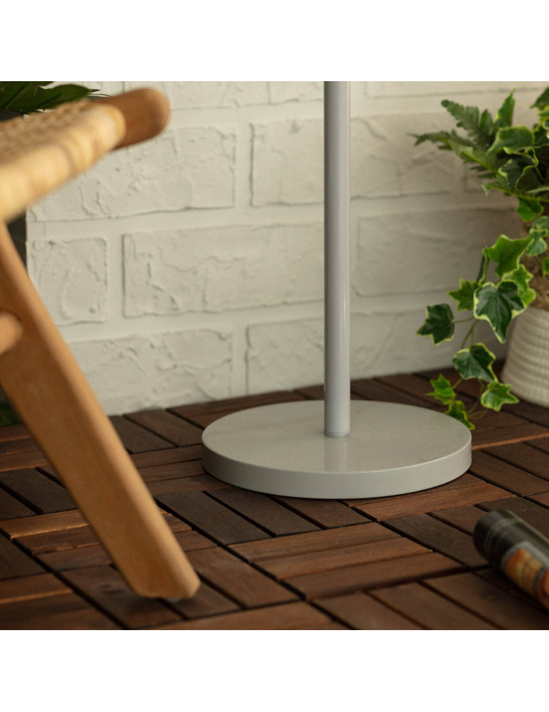 Lampadaire LED Extérieur Solaire Métal Nygala