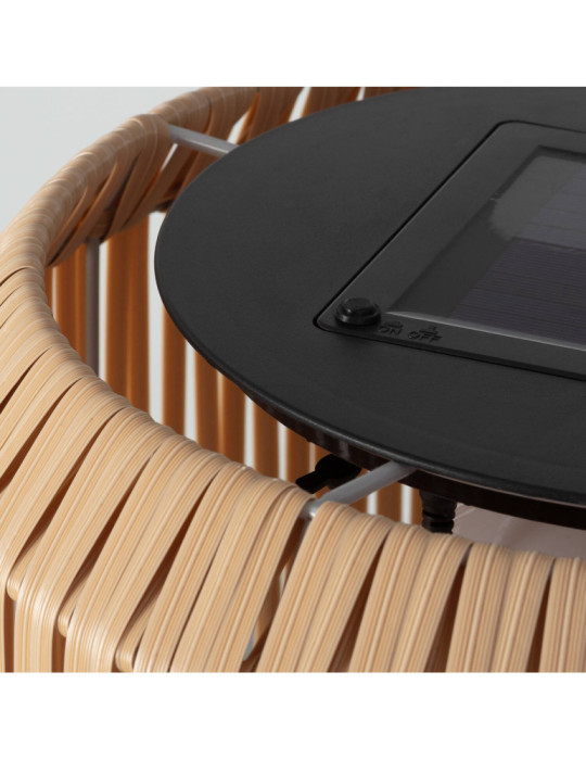 Lampadaire LED Extérieur Solaire Métal Nygala