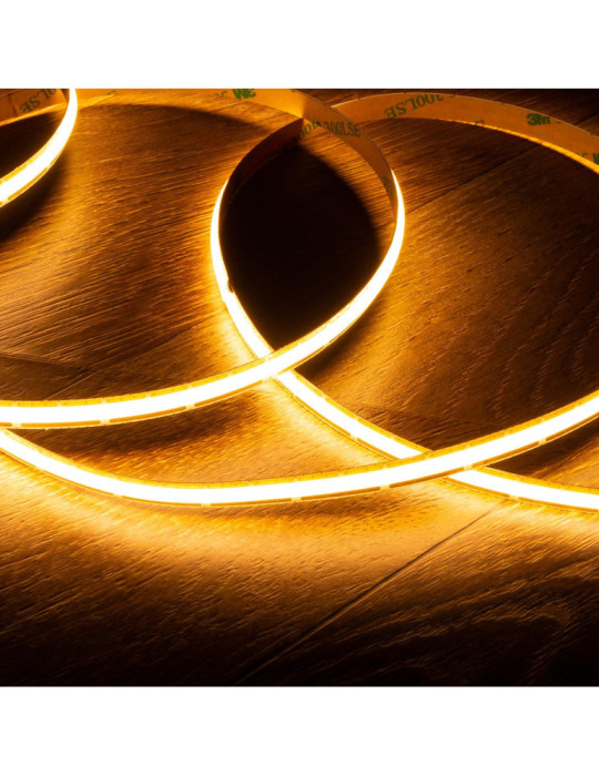 Ruban LED 12V DC COB 500 LED/m 5m IP20 Largeur 8mm FreeCut