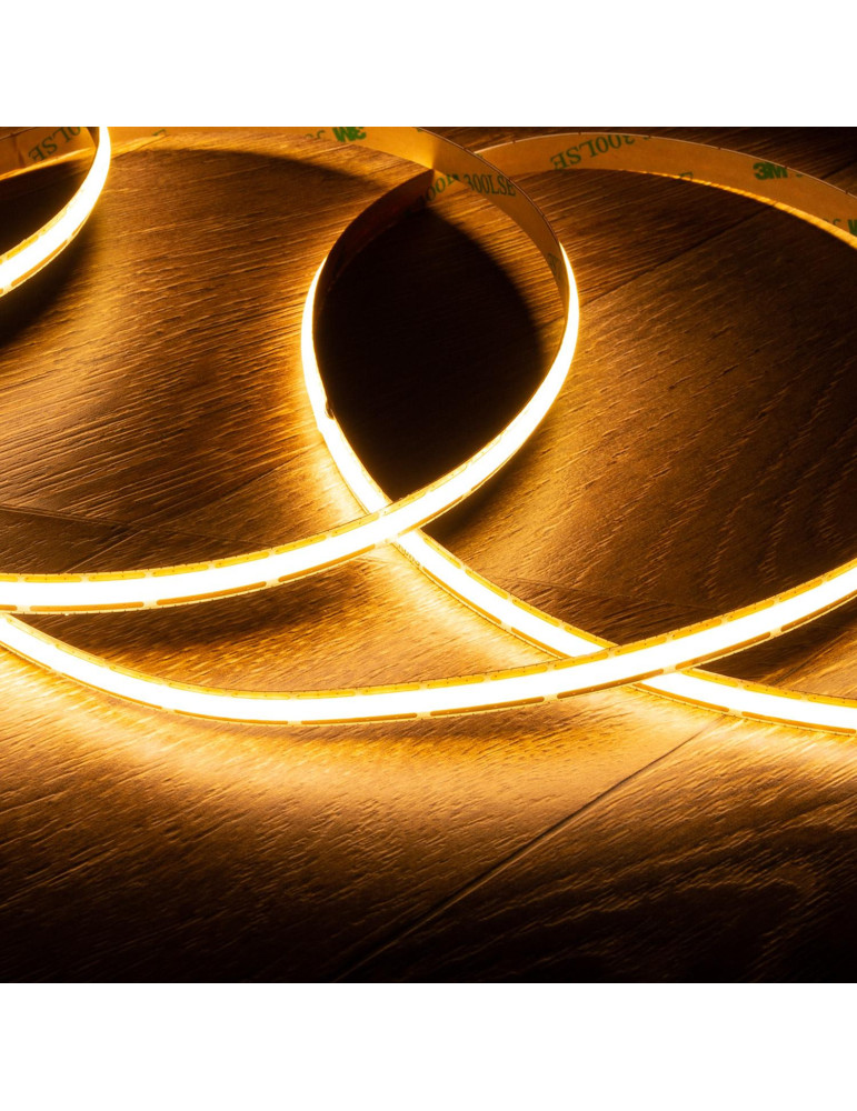 Ruban LED 12V DC COB 500 LED/m 5m IP20 Largeur 8mm FreeCut