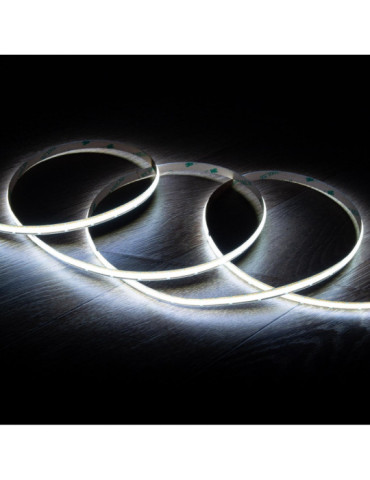 Ruban LED 12V DC COB 500 LED/m 5m IP20 Largeur 8mm FreeCut