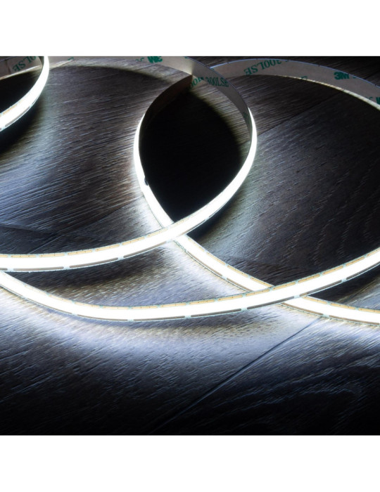 Ruban LED 12V DC COB 500 LED/m 5m IP20 Largeur 8mm FreeCut