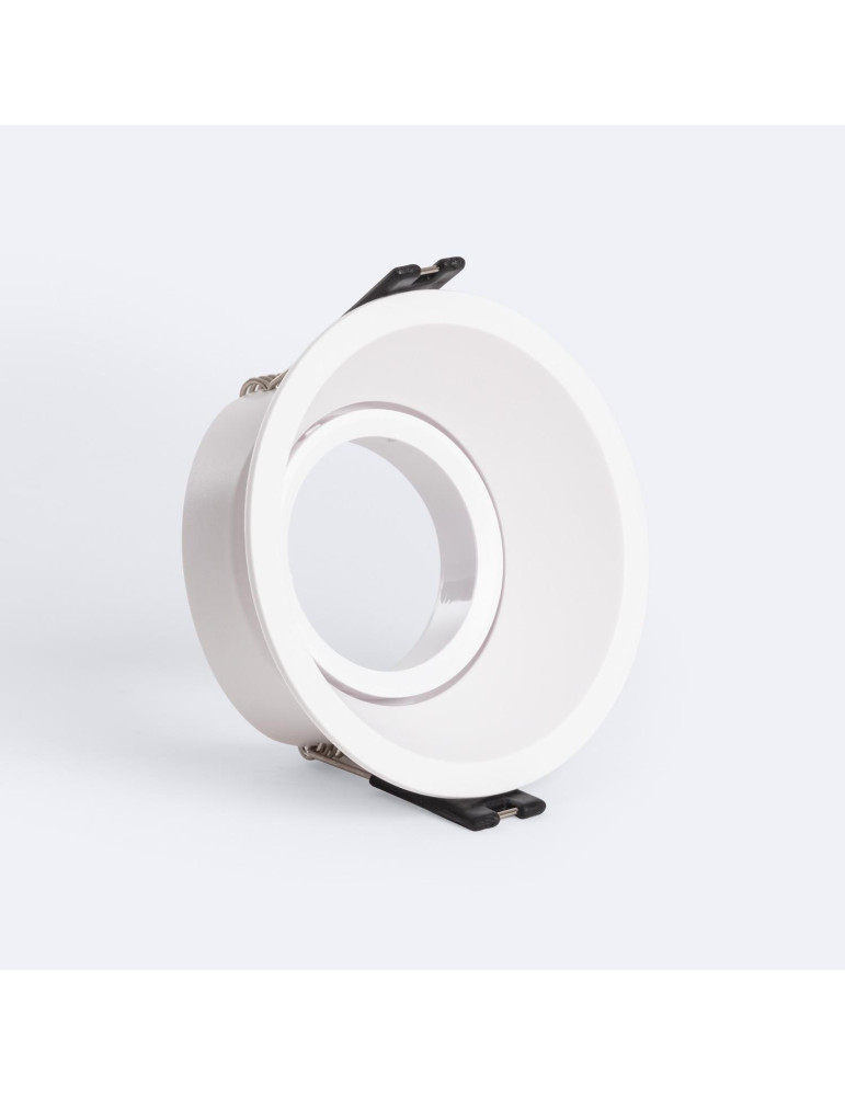 Collerette Downlight Conique Orientable pour Ampoule LED GU10 / GU5.3 Coupe Ø85 mm Suefix Collerette Downlight Conique Orientable pour Ampoule LED GU10 / GU5.3 Coupe Ø85 mm Suefix