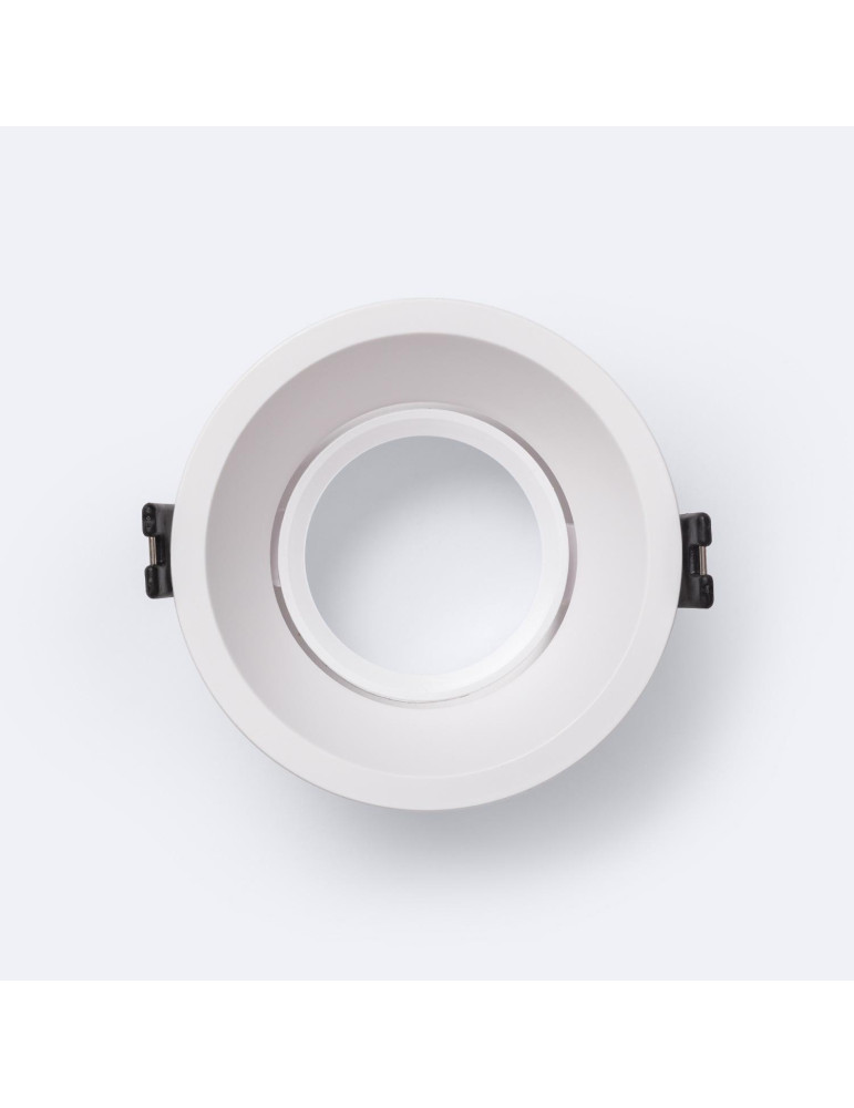 Collerette Downlight Conique Orientable pour Ampoule LED GU10 / GU5.3 Coupe Ø85 mm Suefix