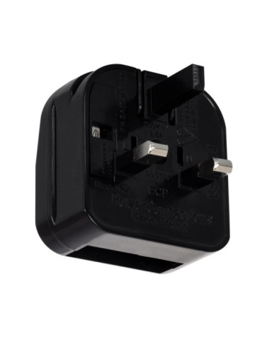 Adaptateur Prise Type C Tête Plate avec Câble Droit à Prise Type G (UK)