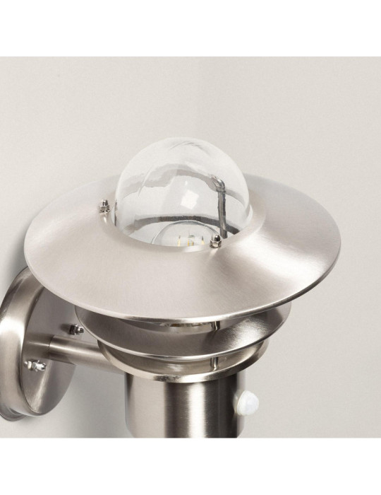 Applique Extérieure Acier Inoxydable Stage avec Capteur PIR