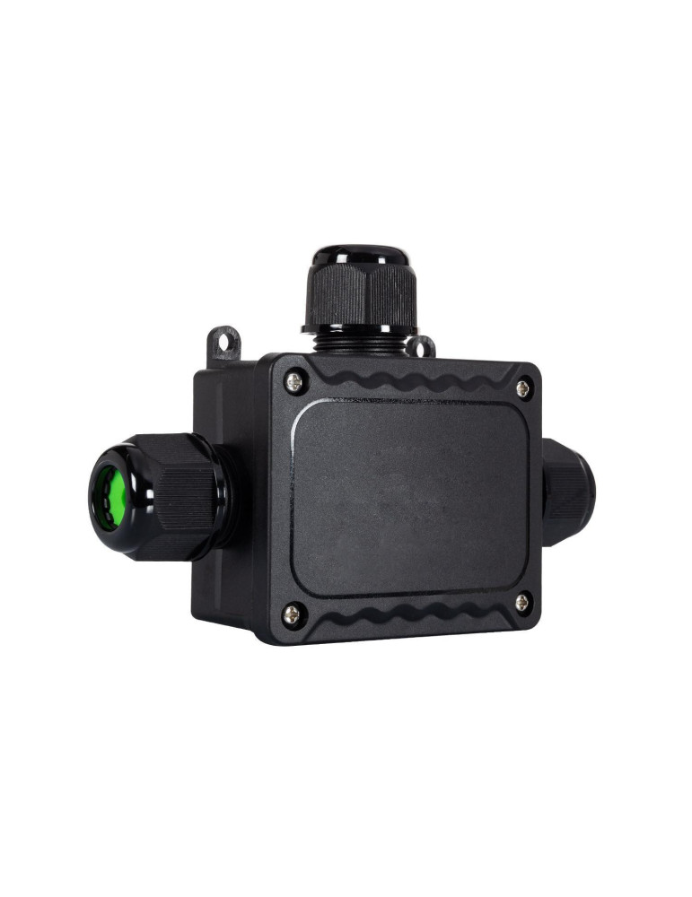 Boîte de Dérivation Étanche en "T" 140x95x35mm 3 Cônes IP68 Boîte de Dérivation Étanche en "T" 140x95x35mm 3 Cônes IP68