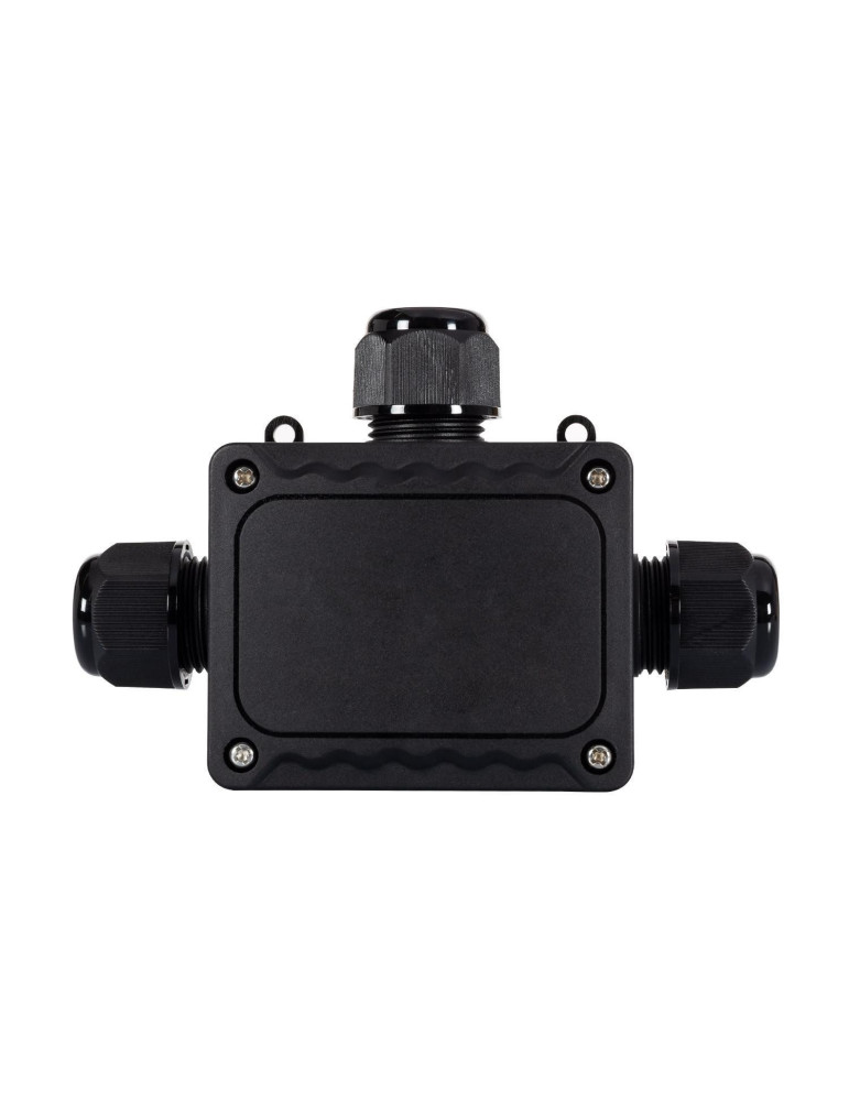 Boîte de Dérivation Étanche en "T" 140x95x35mm 3 Cônes IP68