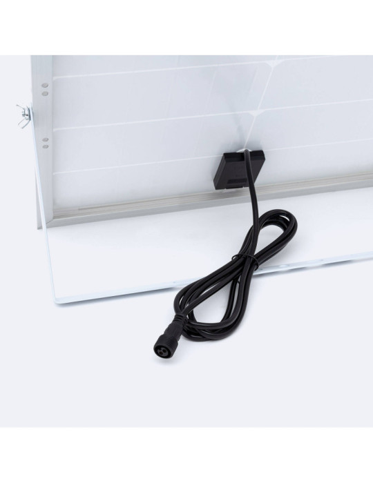 Projecteur Solaire Extérieur LED Nurda 25W 2700 lm IP65 avec Télécommande