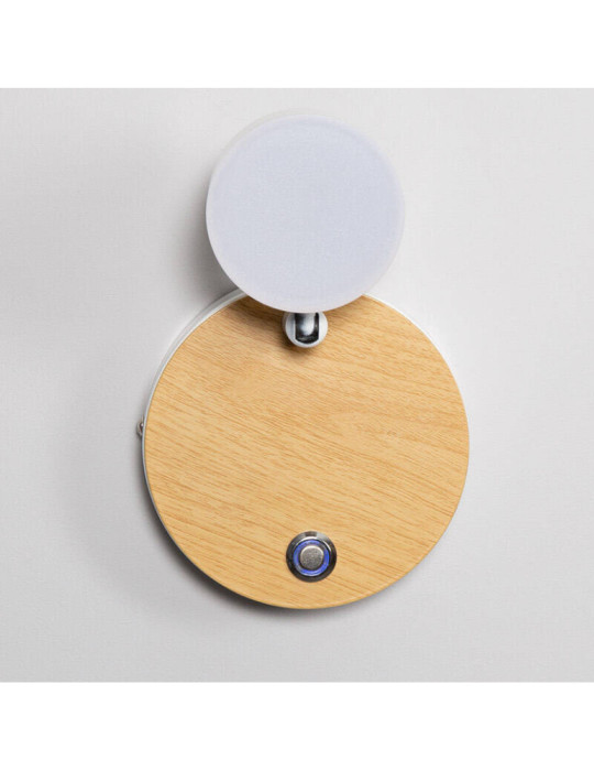 Lampe Murale LED Métal 5W Serifos avec Interrupteur