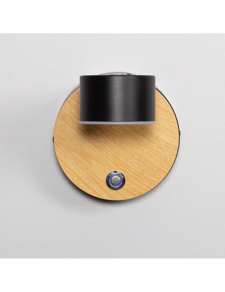 Lampe Murale LED Métal 5W Serifos avec Interrupteur