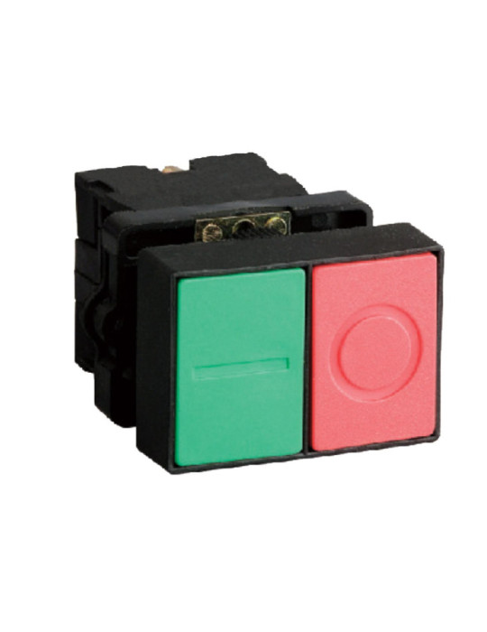 Bouton-Poussoir Double MAXGE IP65