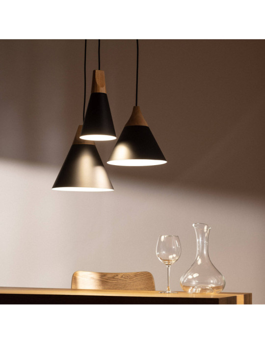 Suspension Métal et Bois Dustin