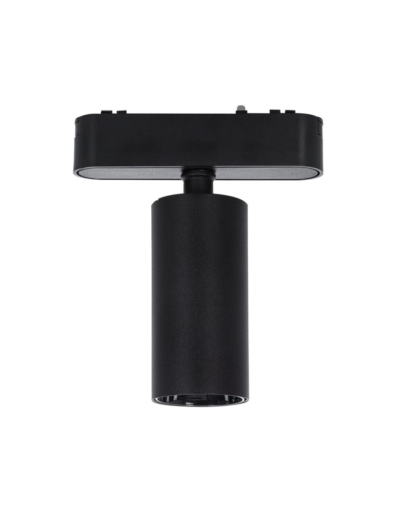 Spot LED sur Rail Magnétique 25mm Extra-Plat 12W 48V Noir