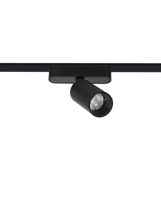 Spot LED sur Rail Magnétique 25mm Extra-Plat 12W 48V Noir