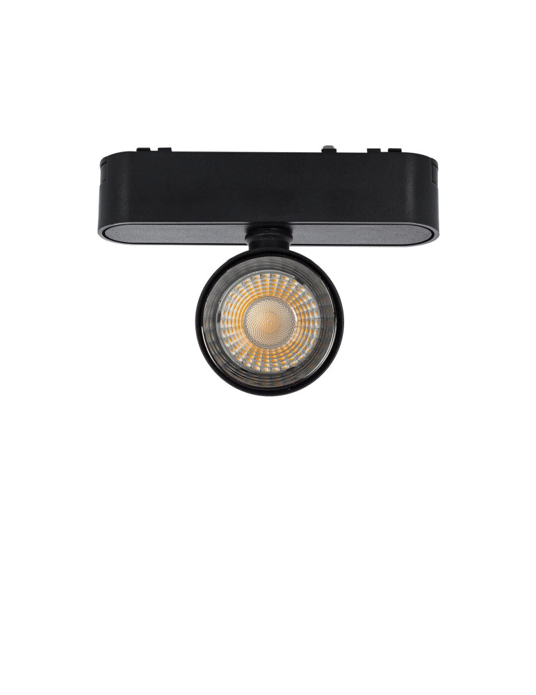 Spot LED sur Rail Magnétique 25mm Extra-Plat 12W 48V Noir