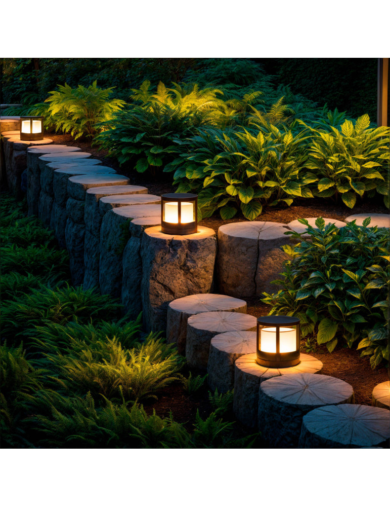 Balise LED Extérieure 5W Aluminium 11cm Visby