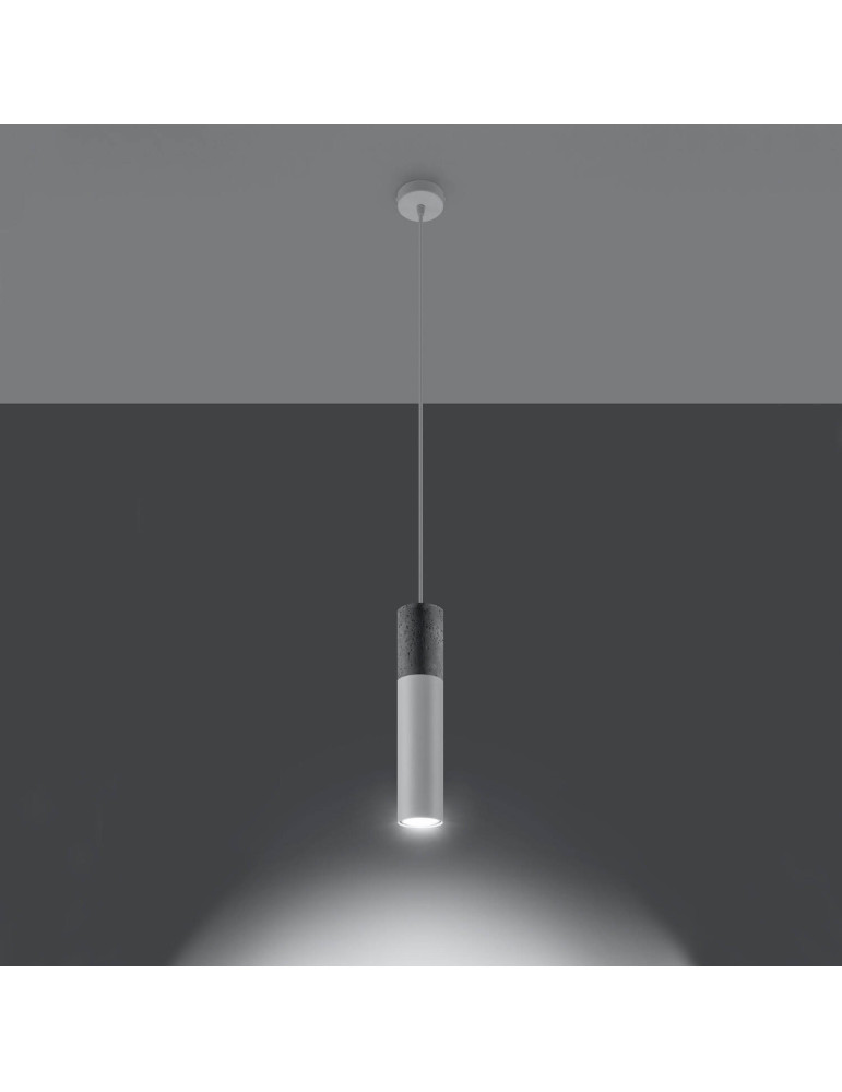 Suspension Béton Borgio 1 SOLLUX