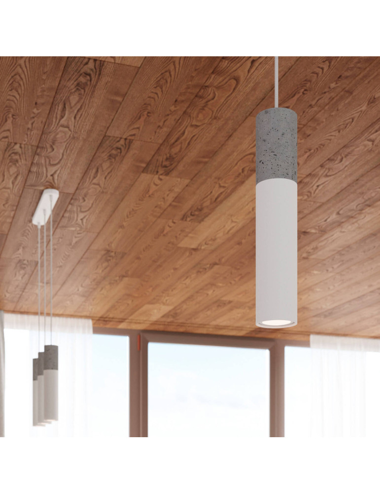 Suspension Béton Borgio 1 SOLLUX