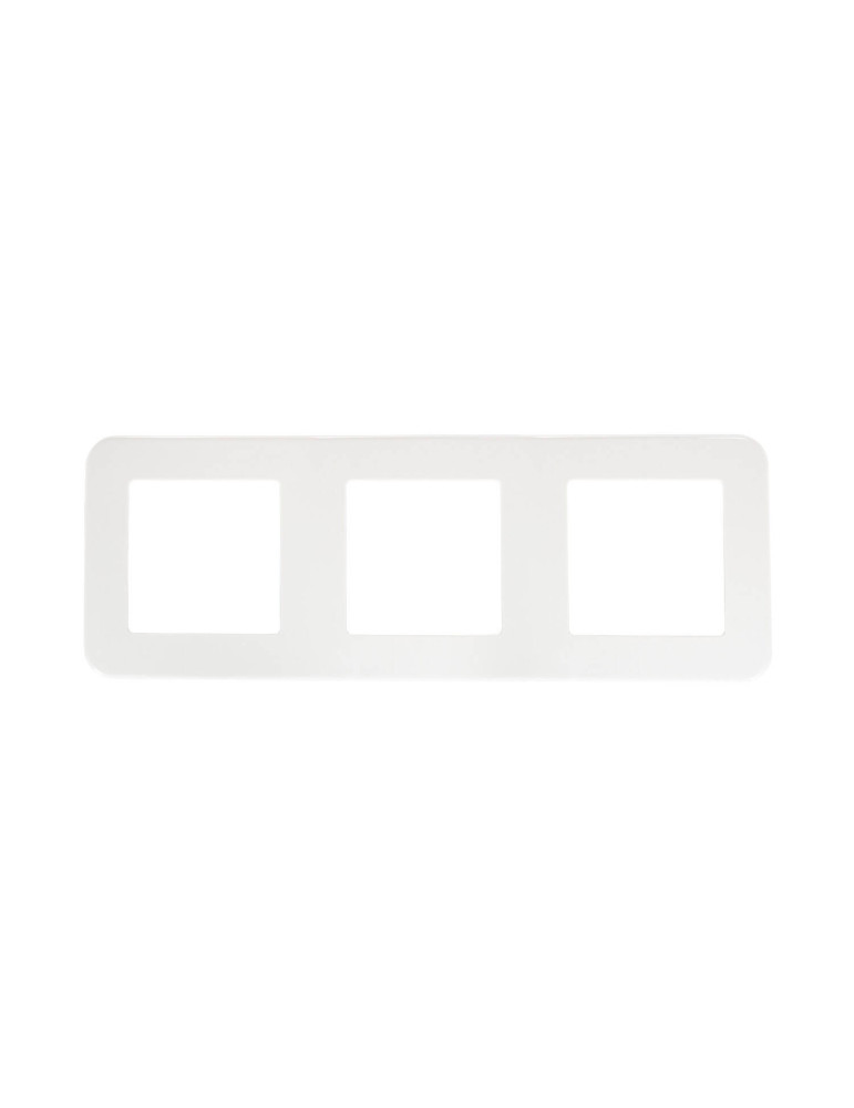 Cadre PC 3 Emplacements pour Appareillage Classic Cadre PC 3 Emplacements pour Appareillage Classic