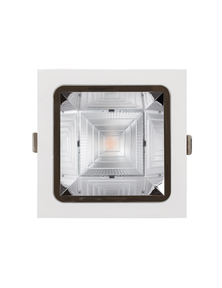 Downlight LED 10W Carrée Premium CRI90 LIFUD Coupe 100x100 mm