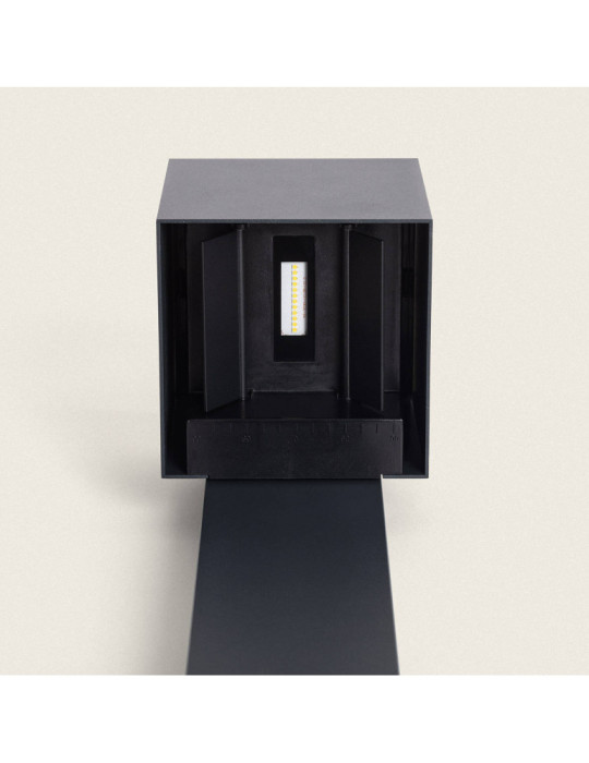 Balise Extérieure Solaire LED en Saillie sur Pied 80 cm Aluminium Denny