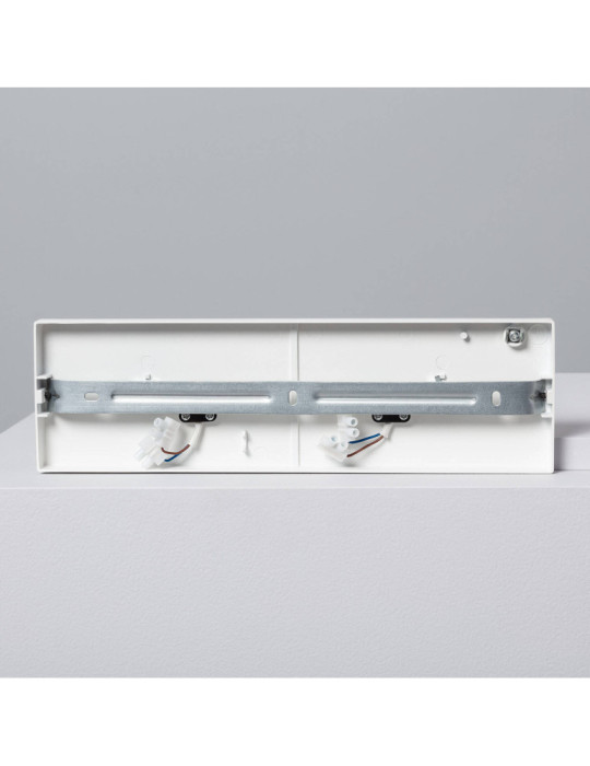 Spot à Douille Double en Saillie Orientable Aluminium Gylu à Ampoule GU10