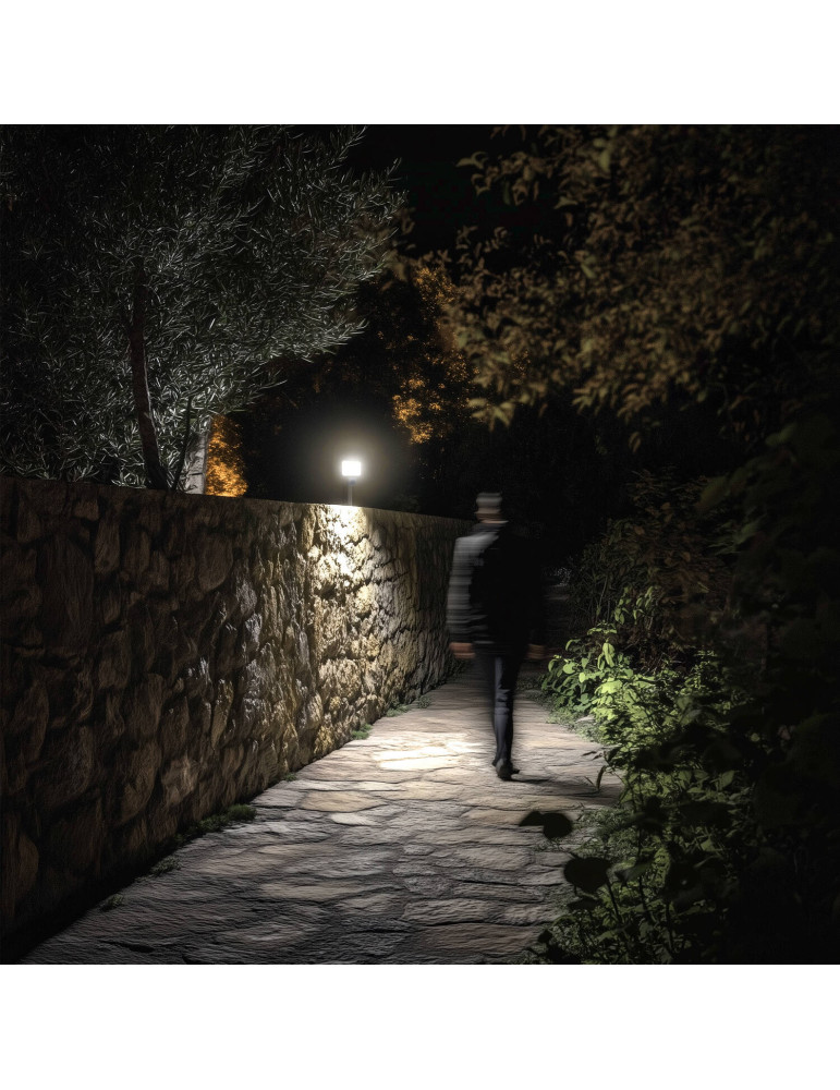 Projecteur LED 10W IP65 avec capteur PIR Blanc