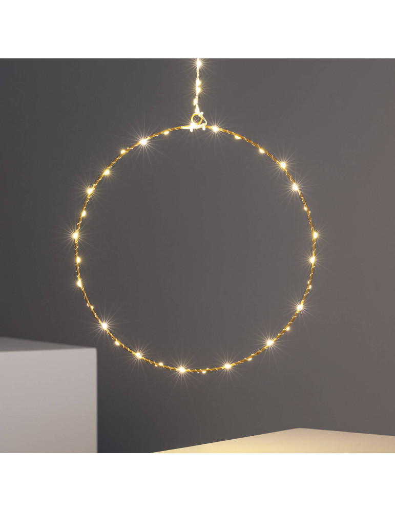 Anneau avec Guirlande lumineuse LED Hoop