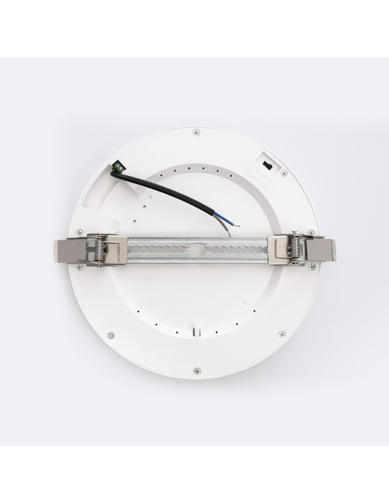 Dalle LED 18W CCT Ronde Sélectionnable avec Détecteur PIR Coupe Ajustable Ø50-170 mm