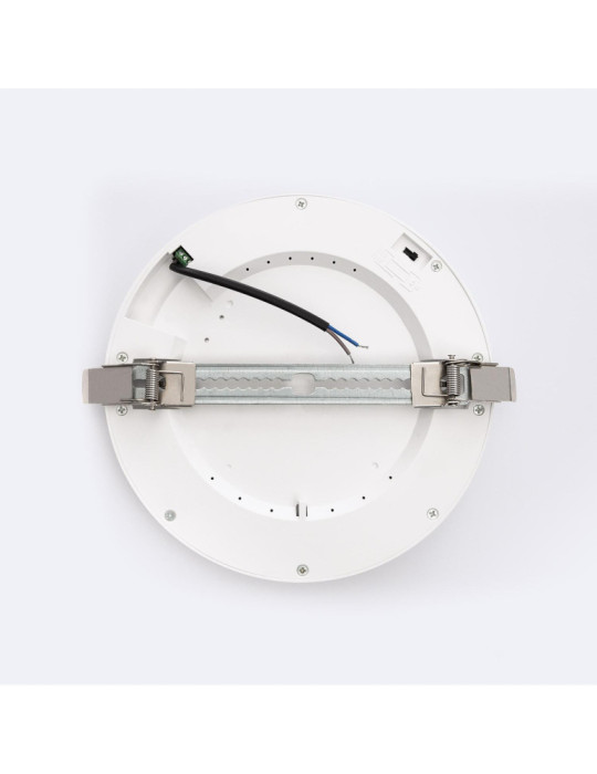 Dalle LED 18W CCT Ronde Sélectionnable avec Détecteur PIR Coupe Ajustable Ø50-170 mm